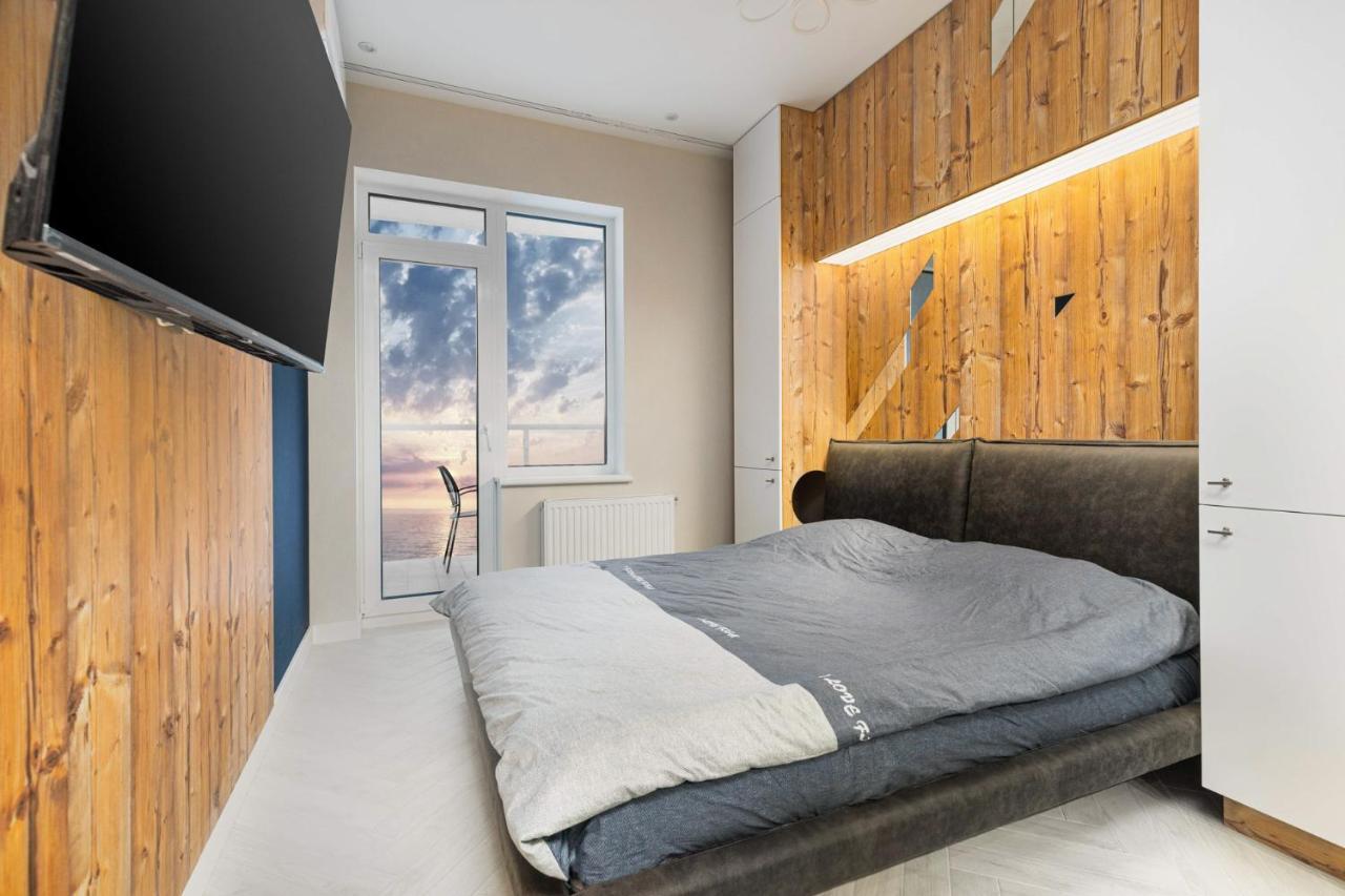 New Romantic Sea-View Studio By Odessa Beach Exterior photo